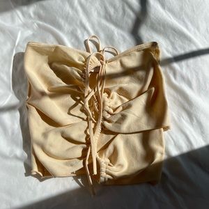 Zara Tube Top with cut outs
